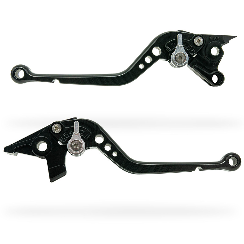 Pazzo Racing brake and clutch levers - F-16/DC-80