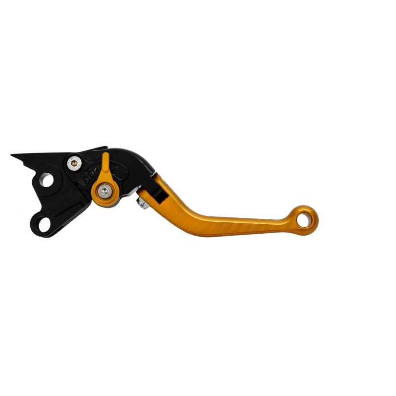 Pazzo Racing brake and clutch levers - DB-80/DC-80 gold gold folding short