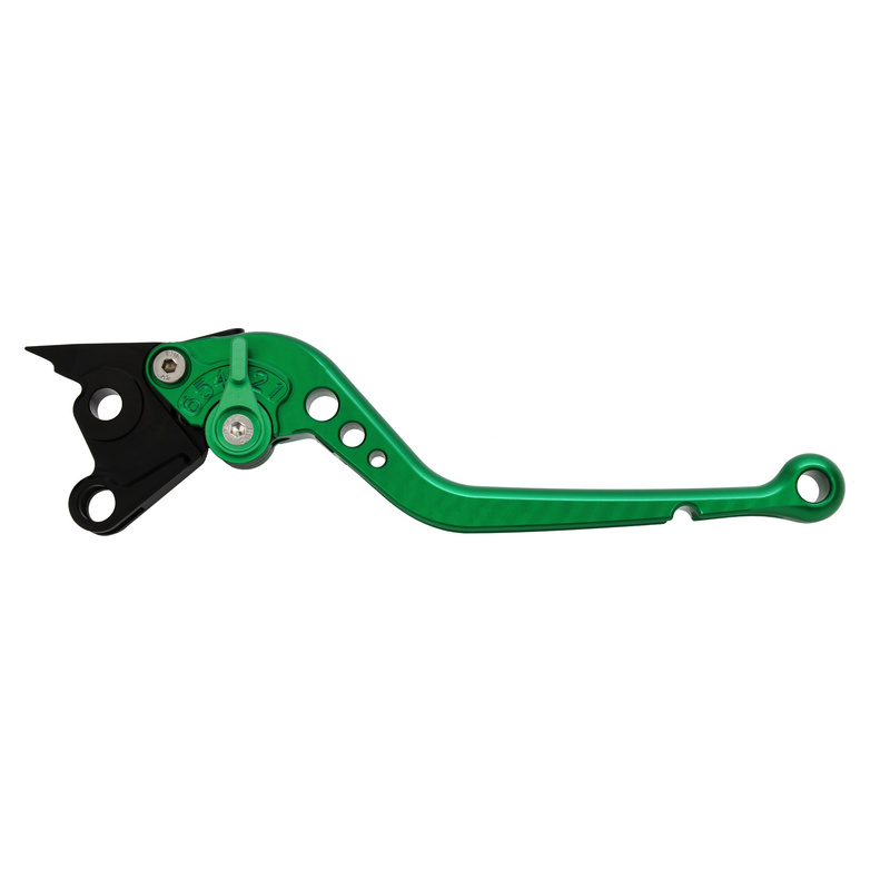 Pazzo Racing brake and clutch levers - F-99/H-11 green green non-folding long
