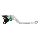 Pazzo Racing brake lever - F-99 silver green non-folding...