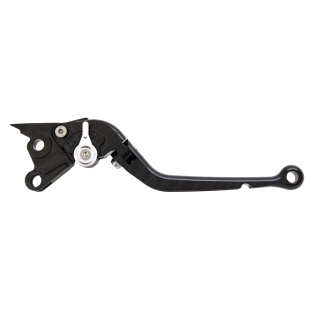 Pazzo Racing Bremshebel - M-1 schwarz silber klappbar lang