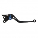 Pazzo Racing clutch lever - V-4A black blue non-folding long