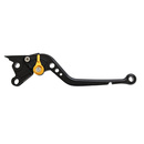 Pazzo Racing clutch lever - T-333 black gold non-folding...