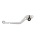 Pazzo Racing clutch lever - silver black non-folding long