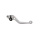 Pazzo Racing Bremshebel - silber schwarz starr kurz