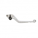 Pazzo Racing brake lever - silver black non-folding long