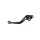 Pazzo Racing clutch lever - black blue non-folding short