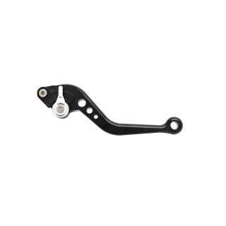 Pazzo Racing Bremshebel - schwarz silber starr kurz