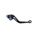 Pazzo Racing brake lever - black blue non-folding short