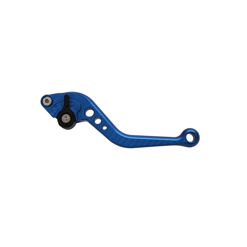 Pazzo Racing brake lever - blue black non-folding short