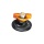 Pazzo Racing preload adjusters V1 19mm orange