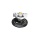Pazzo Racing preload adjusters V1 19mm silver