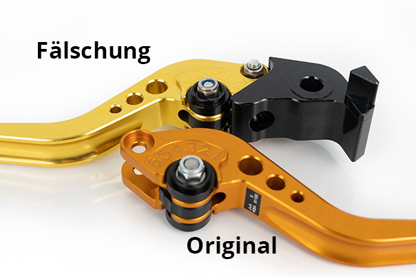 Pazzo Racing Original Hebel und Fälschung